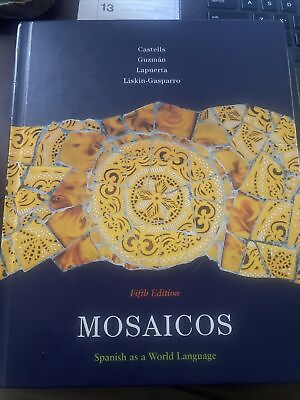 #ad #ad Mosaicos Spanish As A World Language Fifth Edition $12.99