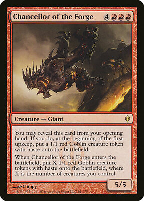 #ad 1x Chancellor of the Forge NM English MTG New Phyrexia C $5.98