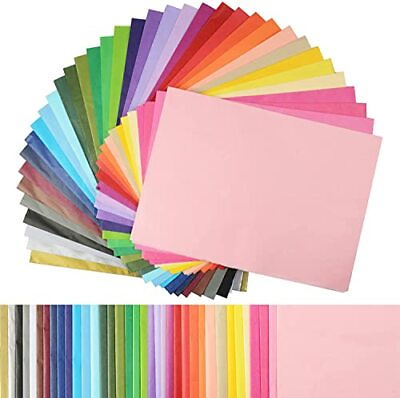#ad SIMETUFY 360 Sheets 36 Multicolor Tissue Paper Bulk Gift Wrapping Tissue Paper $10.04