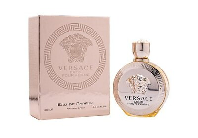 #ad Versace Eros Pour Femme by Gianni Versace 3.4 oz EDP Perfume for Women NIB $56.60