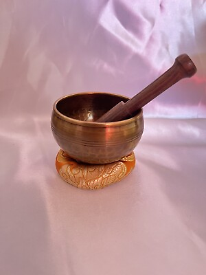 #ad Tibetan 3” Singing Bowl For MediationHealing and Therapy $16.00