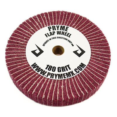 #ad Pryme 6quot; Flap Wheel Abrasive Sanding Buffing Bench Grinder 80 180 320 Grit $60.00