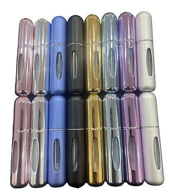 16Pcs Mini Travel Perfume Atomizer Bottle Spray Pump Case Refillable Portable US $24.99