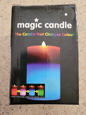 #ad Magic Candle: The Candle That Changes Colour When Continually Lit $9.99