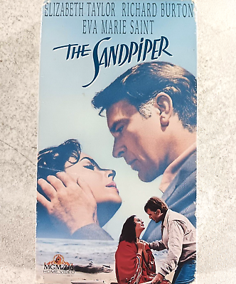 #ad The Sandpiper VHS 1990 Elizabeth Taylor Richard Burton Eva Marie Saint 1965 Film $5.28