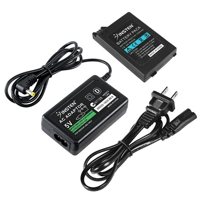 #ad #ad Battery Pack Home Wall Travel Charger AC Adapter for Sony PSP 2000 3000 Slim $14.99