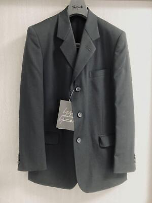 #ad NEW Yohji Yamamoto pour homme jacket exhibition purchase 1 wool black $755.00