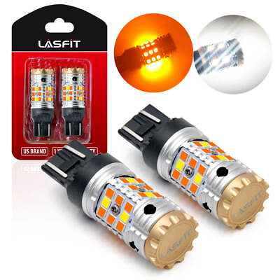 LASFIT 7443 7444 LED Front Turn Signal Light Bulb CK for Ram 1500 2500 2019 2022 $49.99