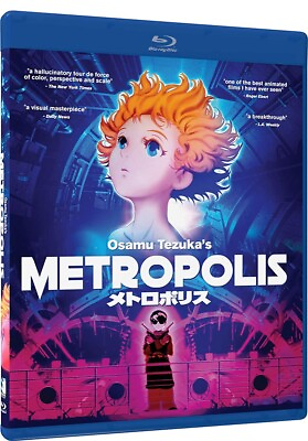 #ad Osamu Tezuka#x27;s METROPOLIS Blu ray BD Japanese Anime **NEW SEALED** FREE SHIP $14.95