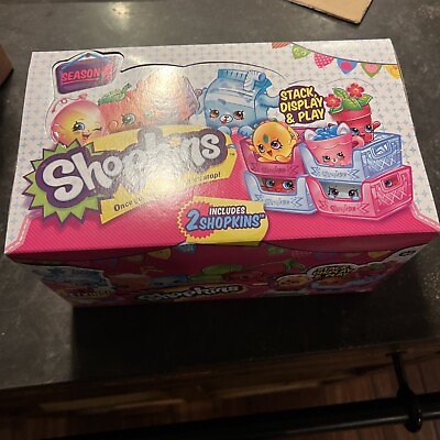#ad Shopkins SEASON 4 Blind Basket Crate 2 Pack CASE OF 30 with display $159.00