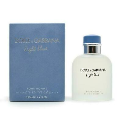 Dolce Gabbana Light Blue Men 4.2 oz 125 mL Eau De Toilette Spray NEW amp; SEALED $31.00