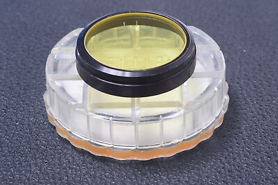 #ad ✅ BDB YELLOW 32MM FILTER GENUINE LENS OR CAMERA PUSH ON W KEEPER 107 2 $18.81