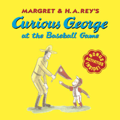 #ad Curious George at the Baseball Game Paperback By H. A. Rey GOOD $3.68
