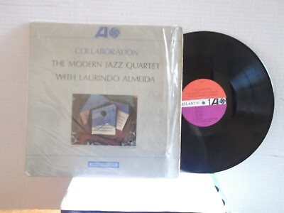#ad Modern Jazz Quartet w Laurindo AlmeidaAtl.quot;Collaborationquot;USLPmonoShrinkMINT $12.99