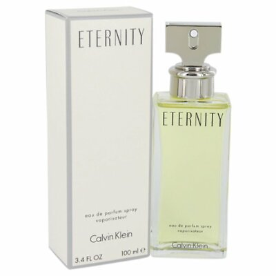 Eternity Women#x27;s Perfume By Calvin Klein 3.3oz 100ml Eau De Parfum Spray C $69.99
