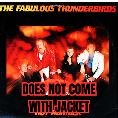 #ad The Fabulous Thunderbirds – quot;Hot Numberquot; Vinyl LP Album Rock Blues 1987 $7.99