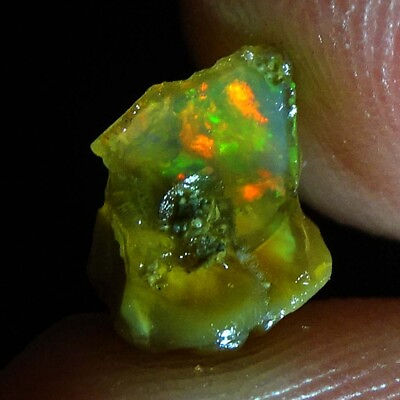 #ad Natural Ethiopian Opal Rough Opal stone For Gift Gemstone 01.40Cts. 06x10x04mm $12.41