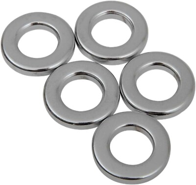 #ad Drag Specialties Chrome Steel Spacers 3 8in. x 1 8in. MPB513 $23.13