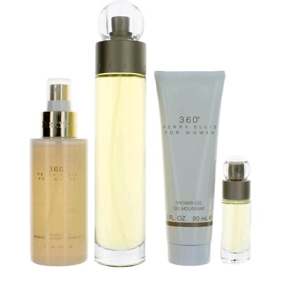 #ad #ad Perry Ellis 360 by Perry Ellis 4 Piece Gift Set for Women $38.41