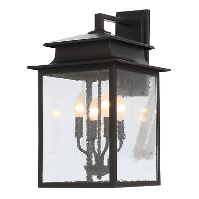 #ad World Imports Sutton Collection 4 Light Rust Outdoor Sconce $249.99