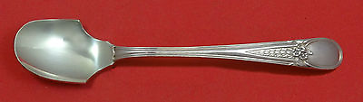 #ad Flowered Antique by Blackinton Sterling Silver Cheese Scoop 5 3 4quot; Custom Made $59.00