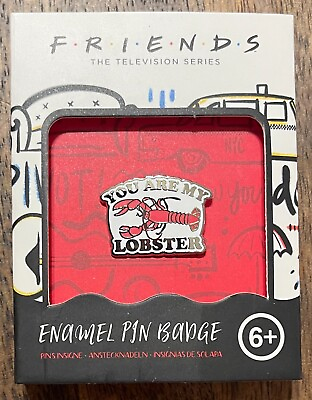 #ad New Friends You Are My Lobster Enamel Pin Badge Television Series Phoebe Ross $9.99