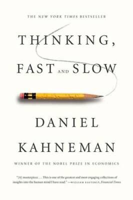 #ad Thinking Fast and Slow Paperback By Kahneman Daniel GOOD $6.35