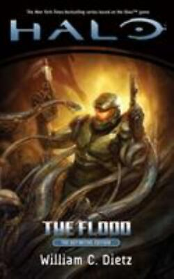 #ad Halo: The Flood William C Dietz 0765367300 paperback $8.66