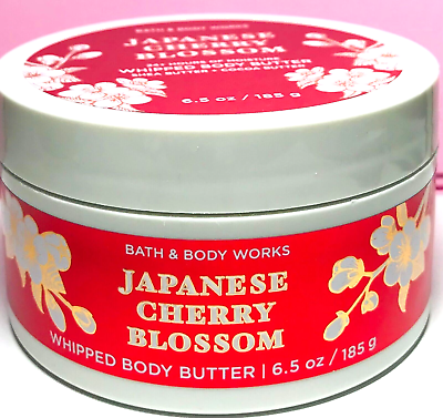 *NEW* JAPANESE CHERRY BLOSSOM WHIPPED BODY BUTTER Bath amp; Body Works $19.20