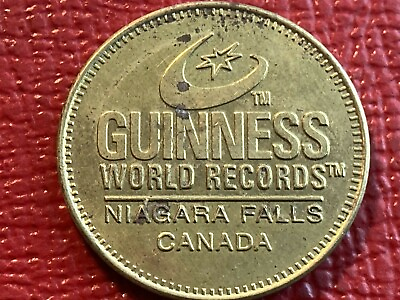 #ad Guinness World Records Niagara Falls Museum Token Coin retired obsolete $9.76