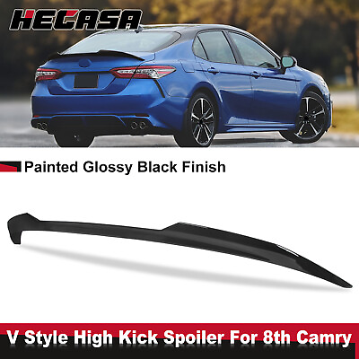 #ad HECASA Rear Trunk Spoiler Wing For Toyota 18 24 Camry SE XSE LE XLE JDM V Style $48.29