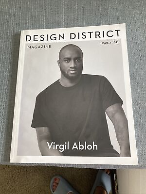 #ad RARE Virgil Abloh x Design District Magazine Issue #3 Art Basel Miami 2021 $60.00