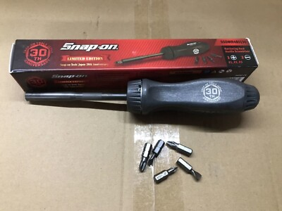 #ad Snap On ssdmr4bsj30 30th Anniversary limited Ratchet Driver New $137.97