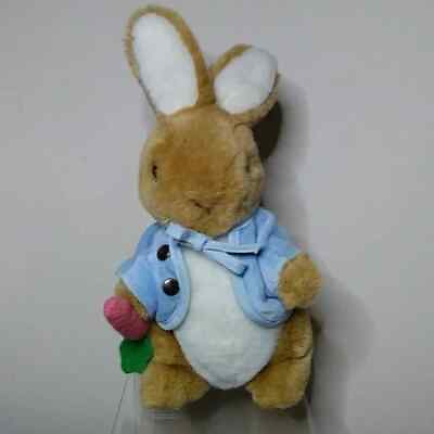 #ad Eden Peter Rabbit Easter Plush with Carrot Beatrix Potter $10.99