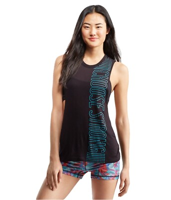 #ad Aeropostale Womens Choose Strong Muscle Tank Top $11.09