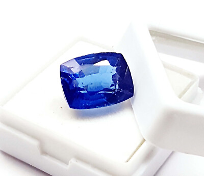 #ad AAA 10 Ct Natural Blue Sapphire Earth Mined Gems Blue Cushion Cut Loose Gemstone $28.15