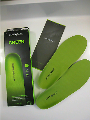 #ad Superfeet Green Insoles Professional Grade High Arch Orthotic Insert $21.98