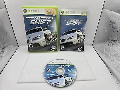 #ad Need For Speed Shift Xbox 360 Game Complete CIB XBOX360 $8.95
