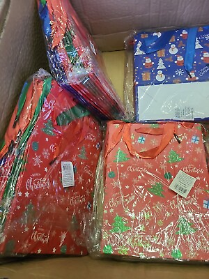 12pcs christmas gift bags bulk M $22.99