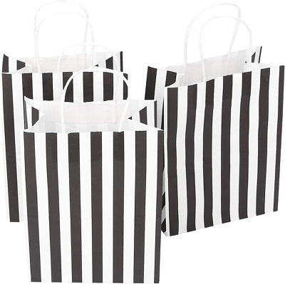 Gift Bags Medium Size 100Pcs Gift Bags with Handles $57.99