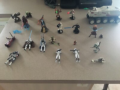 #ad Star Wars Figure Collection $100.00
