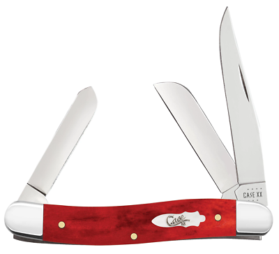 #ad Case xx Knives Smooth Old Red Bone Stockman 11321 Stainless Pocket Knife $69.83