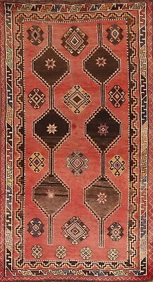 #ad Semi antique 5x9 Geometric Lori Traditional Area Rug Handmade Wool Red Carpet $671.40