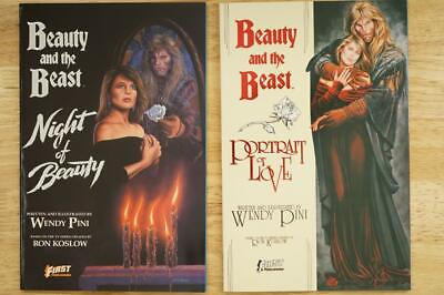 #ad Lot Graphic Novel Comic Book Beauty amp; The Beast Night of Beauty Portrait of Love $21.93