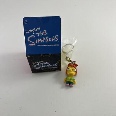 #ad Kidrobot The Simpsons Crap Tacular Keychain 1 24 Brandine Spuckler $20.00