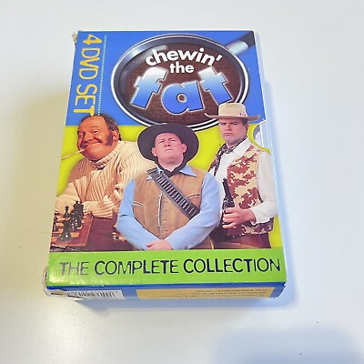#ad Chewin#x27; the Fat DVD Set Series 1 4 Complete Collection Comedy R2 $19.99