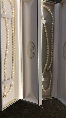 #ad 16” Freshwater Pearl necklaces GBP 150.00