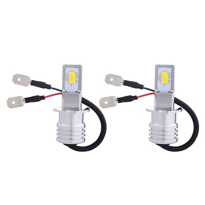 #ad Mini H1 H3 H4 H7Headlight Kit Bulbs High O Low Beam 6000K 35W 4000LM 2SMD 2LED $10.26