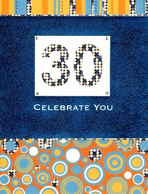 #ad Happy 30 30th Birthday Best Is Yet To Come Big Year Big Fun Greeting Card $4.99