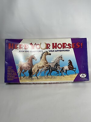 #ad Herd Your Horses Board Game 2002 $6.90
